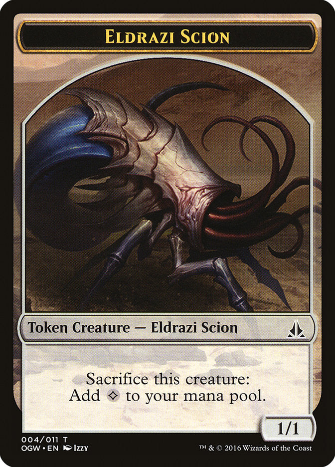 Eldrazi Scion (004/011) [Oath of the Gatewatch Tokens] | PLUS EV GAMES 