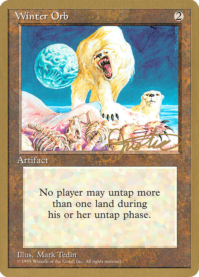 Winter Orb (Mark Justice) [Pro Tour Collector Set] | PLUS EV GAMES 