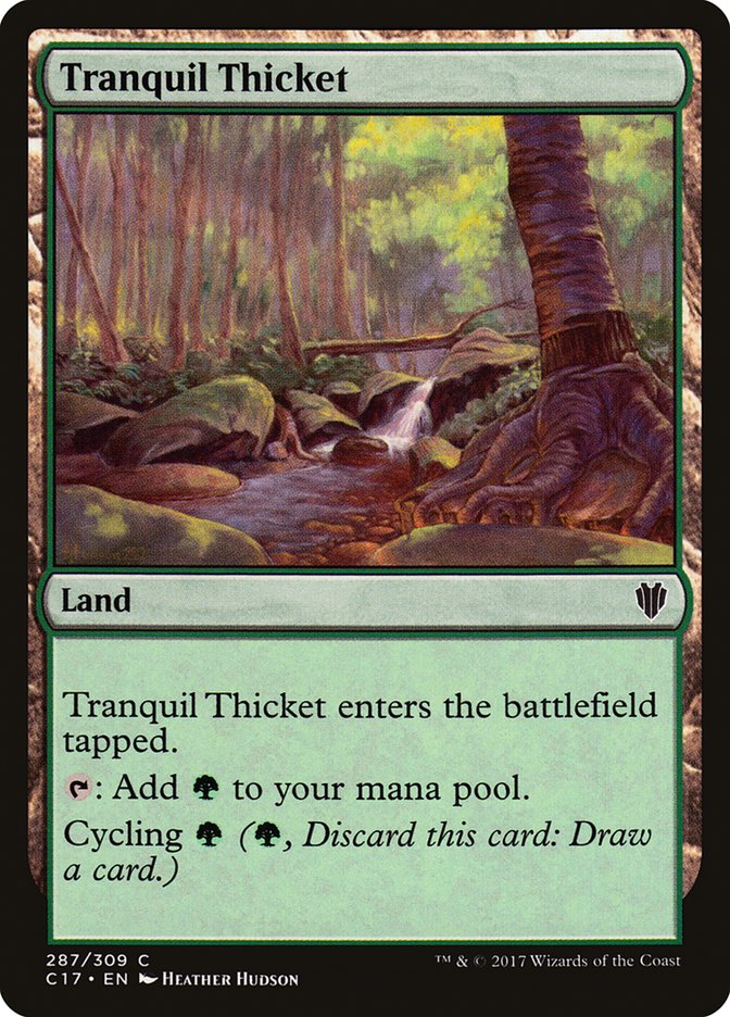 Tranquil Thicket [Commander 2017] | PLUS EV GAMES 