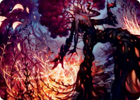 Splendid Reclamation Art Card [Innistrad: Crimson Vow Art Series] | PLUS EV GAMES 