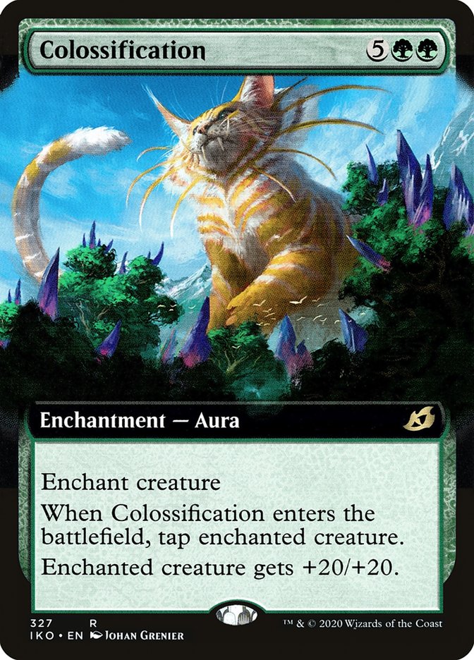 Colossification (Extended Art) [Ikoria: Lair of Behemoths] | PLUS EV GAMES 