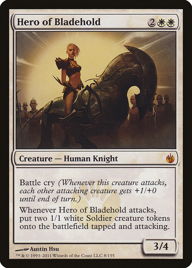 Hero of Bladehold [Mirrodin Besieged] | PLUS EV GAMES 