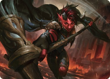 Karlach, Fury of Avernus Art Card (34) [Commander Legends: Battle for Baldur's Gate Art Series] | PLUS EV GAMES 