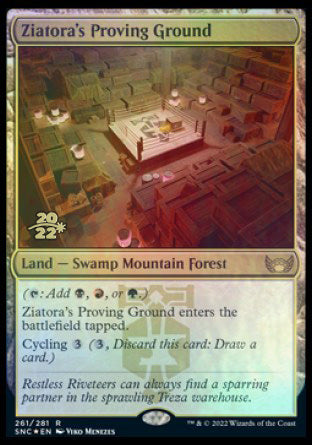 Ziatora's Proving Ground [Streets of New Capenna Prerelease Promos] | PLUS EV GAMES 