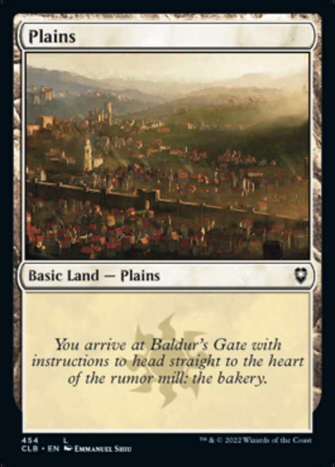 Plains (454) [Commander Legends: Battle for Baldur's Gate] | PLUS EV GAMES 