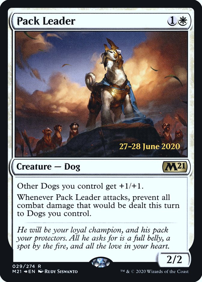 Pack Leader  [Core Set 2021 Prerelease Promos] | PLUS EV GAMES 