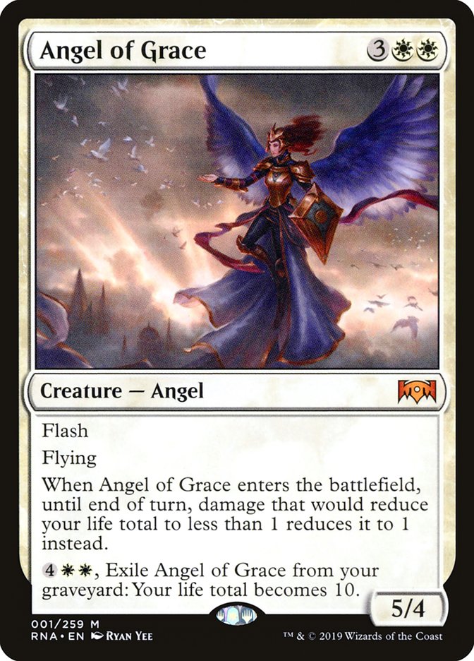 Angel of Grace [Ravnica Allegiance] | PLUS EV GAMES 
