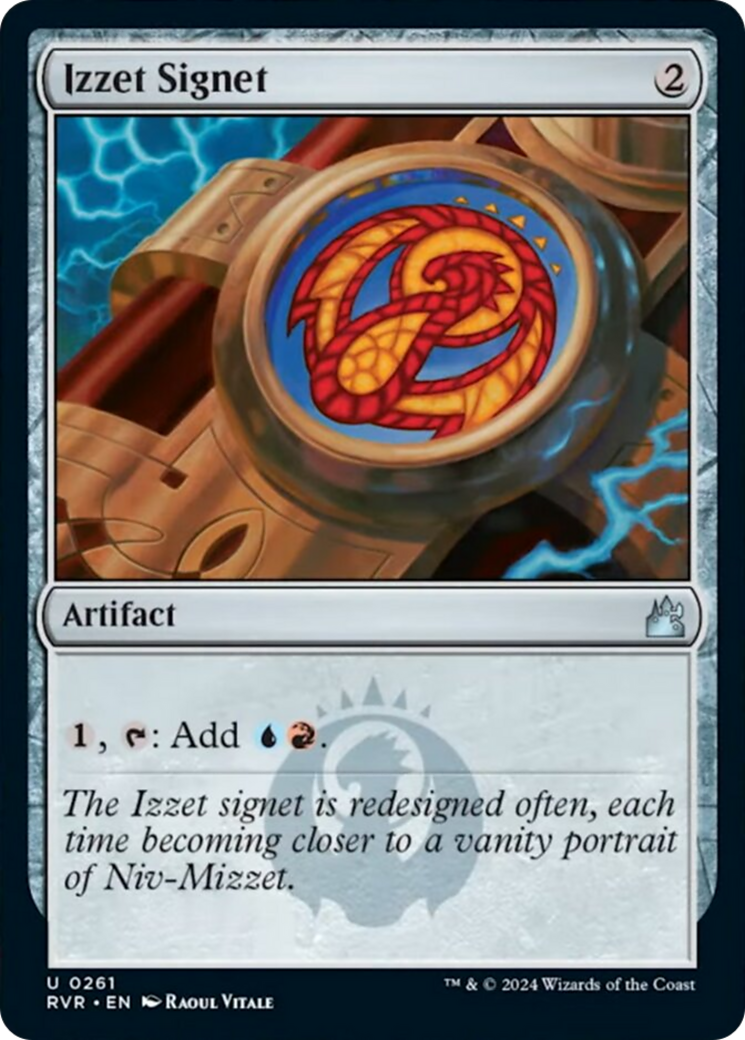 Izzet Signet [Ravnica Remastered] | PLUS EV GAMES 