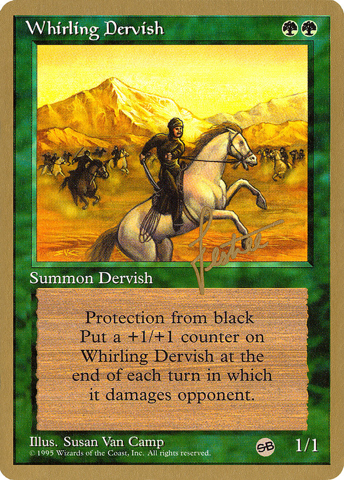 Whirling Dervish (Bertrand Lestree) (SB) [Pro Tour Collector Set] | PLUS EV GAMES 