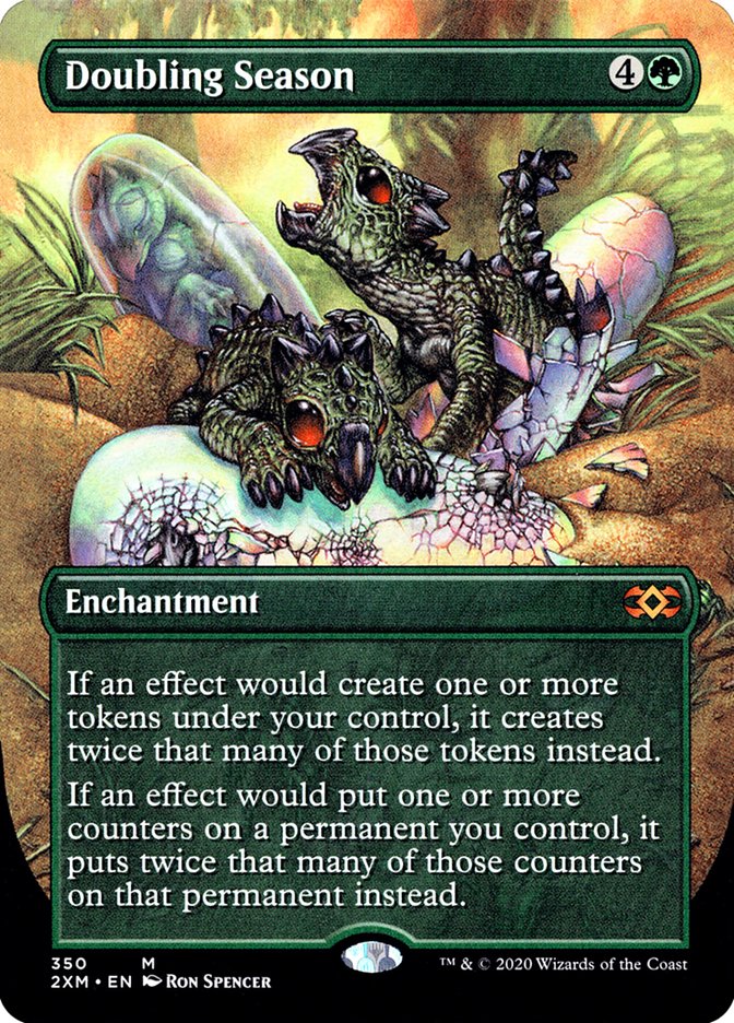 Doubling Season (Toppers) [Double Masters Extended Art] | PLUS EV GAMES 