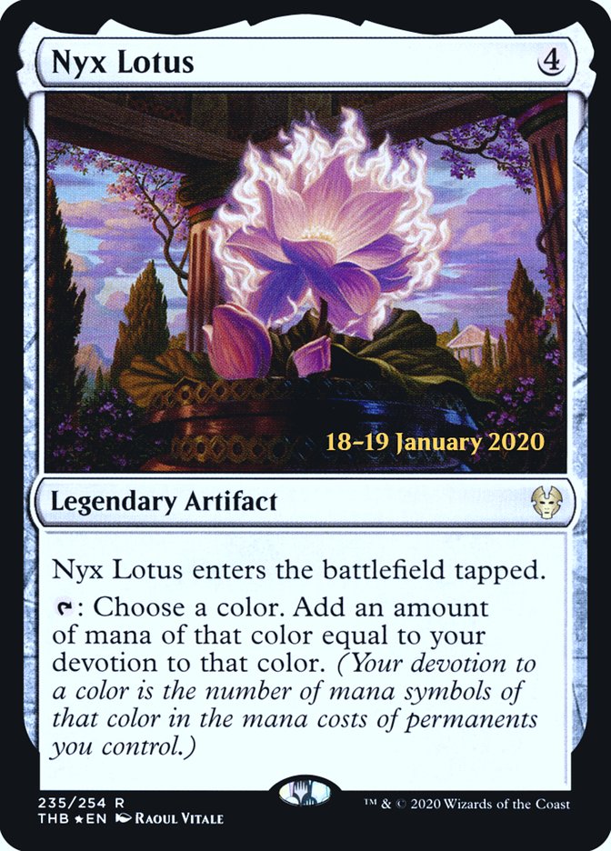 Nyx Lotus [Theros Beyond Death Prerelease Promos] | PLUS EV GAMES 