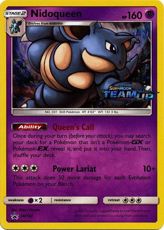 Nidoqueen (Staff) [SM Black Star Promos] | PLUS EV GAMES 