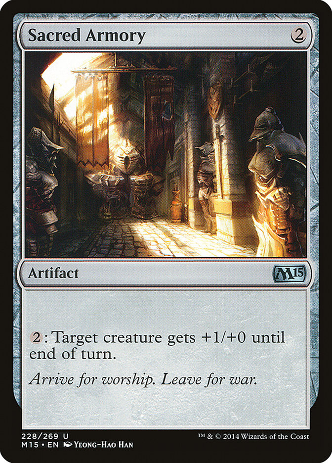 Sacred Armory [Magic 2015] | PLUS EV GAMES 