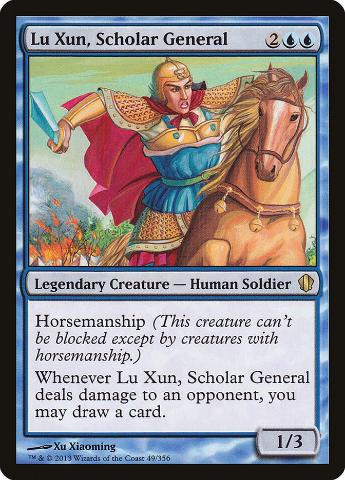 Lu Xun, Scholar General [Commander 2013] | PLUS EV GAMES 