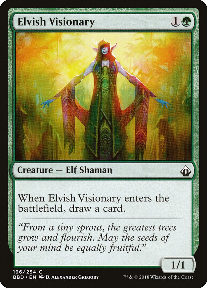 Elvish Visionary [Battlebond] | PLUS EV GAMES 