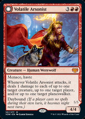 Volatile Arsonist // Dire-Strain Anarchist [Innistrad: Crimson Vow] | PLUS EV GAMES 