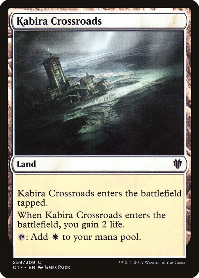 Kabira Crossroads [Commander 2017] | PLUS EV GAMES 