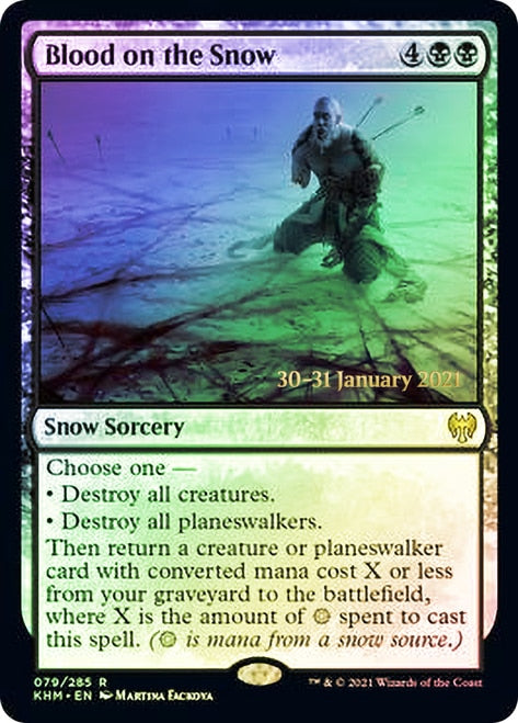 Blood on the Snow  [Kaldheim Prerelease Promos] | PLUS EV GAMES 