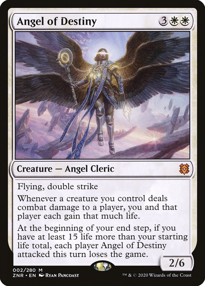 Angel of Destiny [Zendikar Rising] | PLUS EV GAMES 