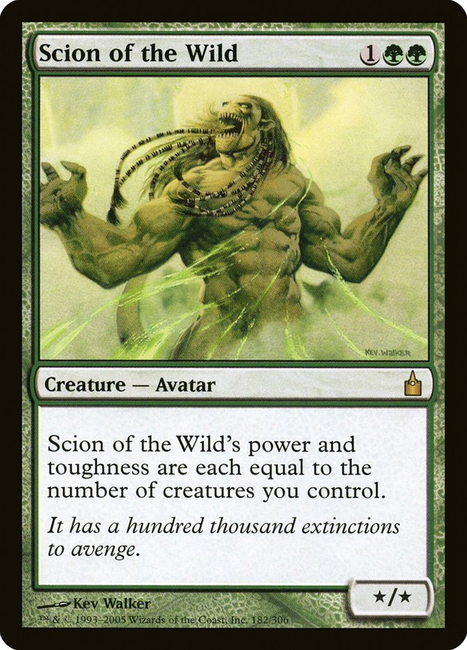 Scion of the Wild [Ravnica: City of Guilds] | PLUS EV GAMES 