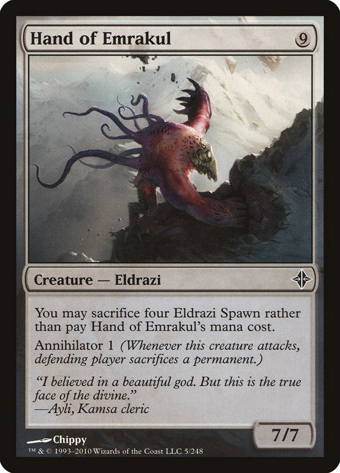 Hand of Emrakul [Rise of the Eldrazi] | PLUS EV GAMES 
