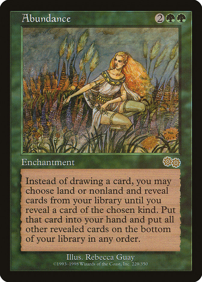 Abundance [Urza's Saga] | PLUS EV GAMES 