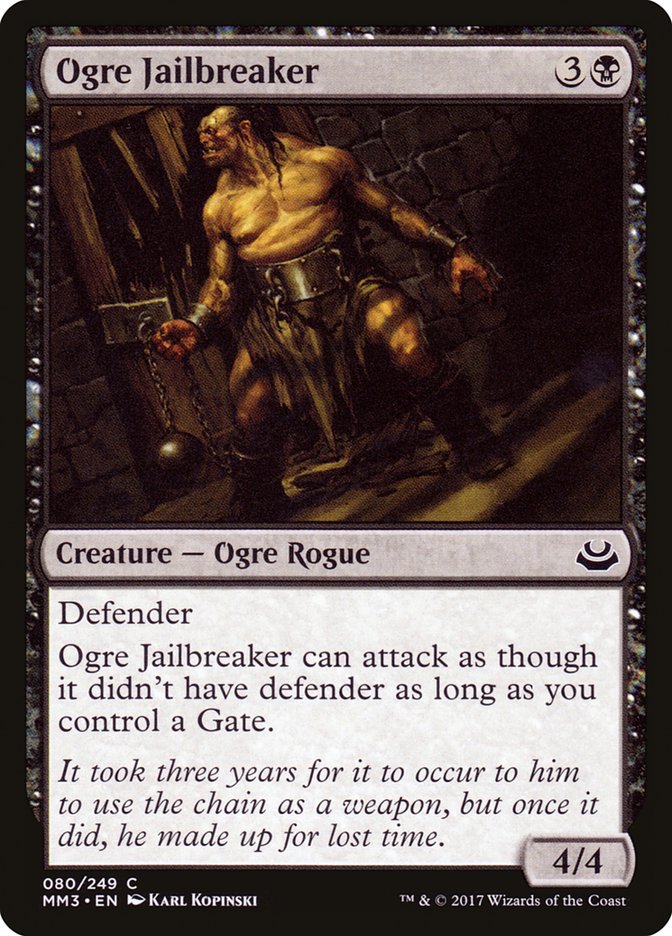 Ogre Jailbreaker [Modern Masters 2017] | PLUS EV GAMES 