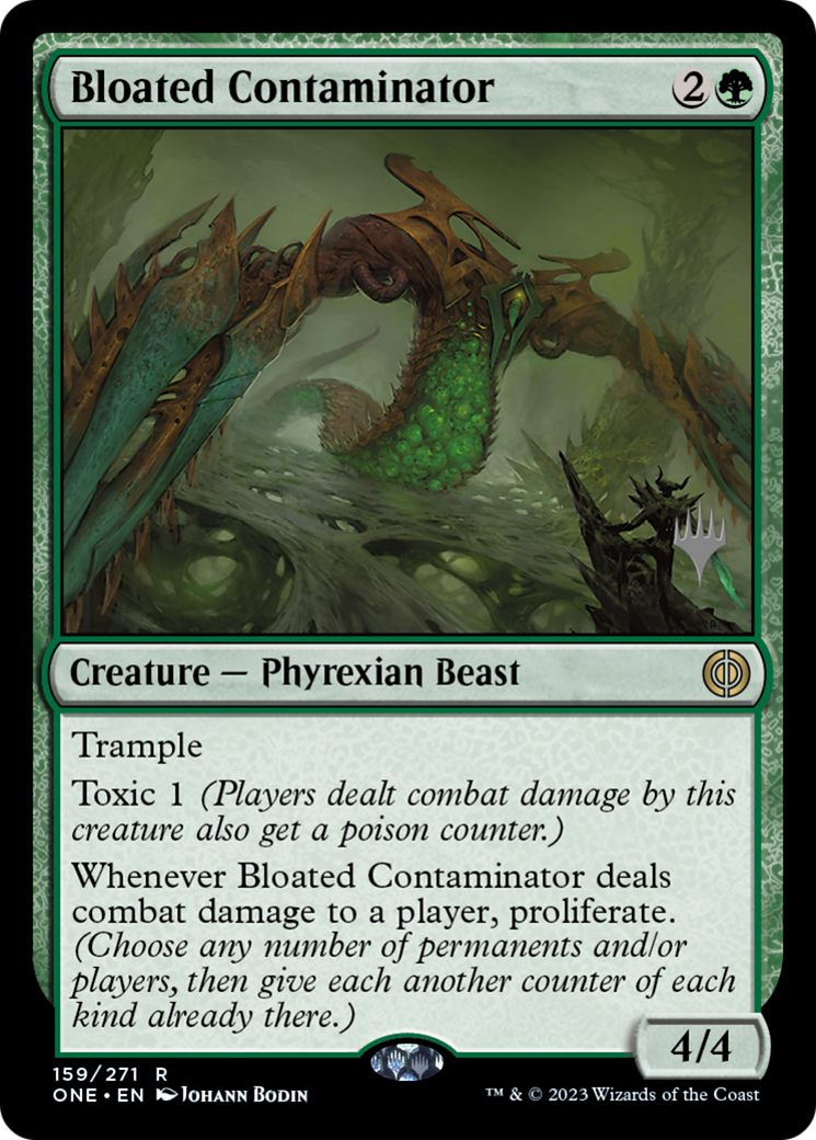 Bloated Contaminator (Promo Pack) [Phyrexia: All Will Be One Promos] | PLUS EV GAMES 