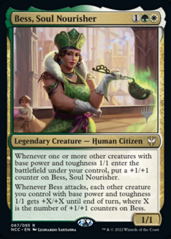 Bess, Soul Nourisher (Promo Pack) [Streets of New Capenna Commander Promos] | PLUS EV GAMES 