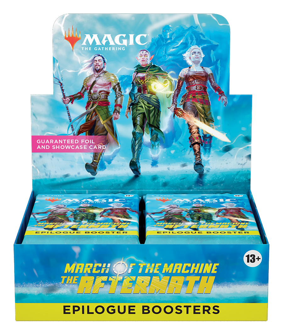 March of the Machine: The Aftermath - Epilogue Booster Display | PLUS EV GAMES 