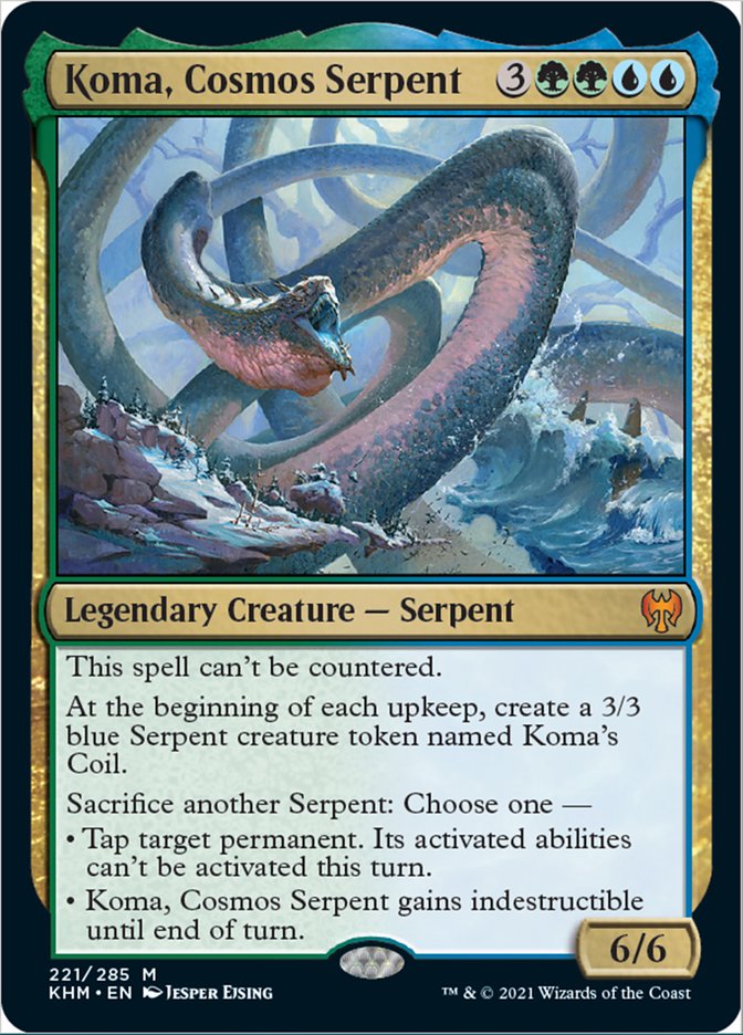 Koma, Cosmos Serpent [Kaldheim] | PLUS EV GAMES 