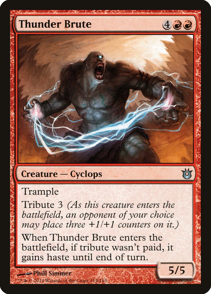 Thunder Brute [Born of the Gods] | PLUS EV GAMES 