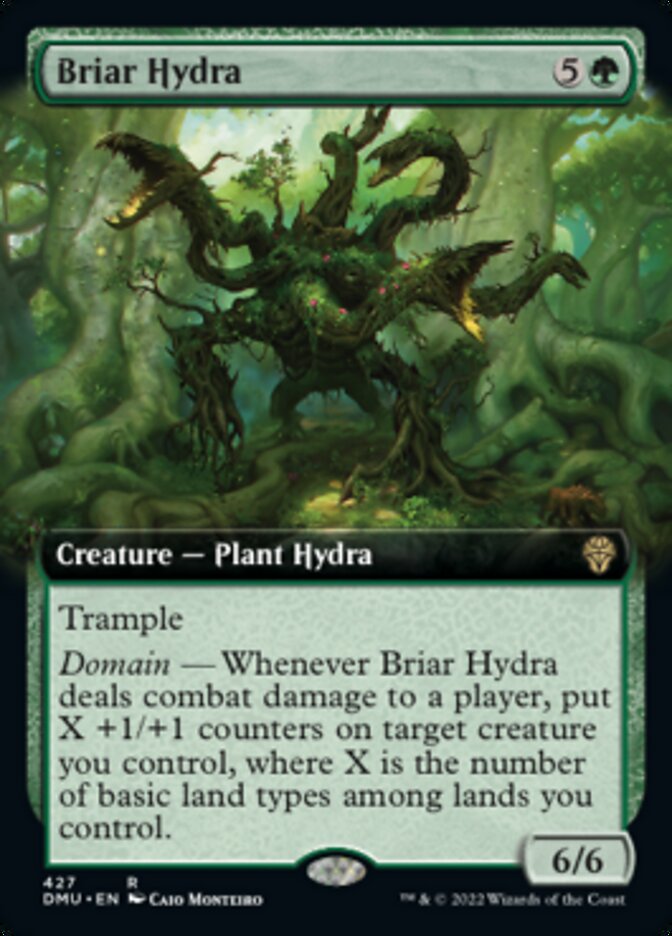 Briar Hydra (Extended Art) [Dominaria United] | PLUS EV GAMES 