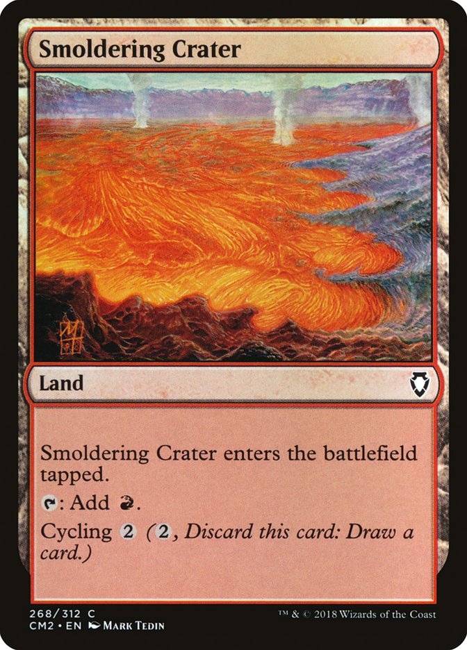 Smoldering Crater [Commander Anthology Volume II] | PLUS EV GAMES 