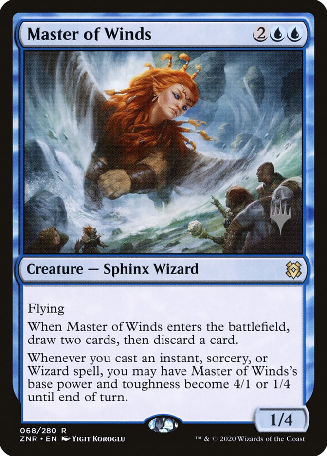 Master of Winds (Promo Pack) [Zendikar Rising Promos] | PLUS EV GAMES 