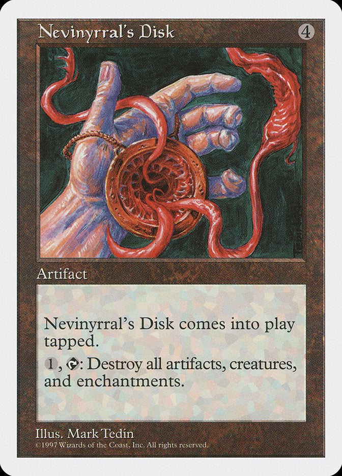 Nevinyrral's Disk [Fifth Edition] | PLUS EV GAMES 