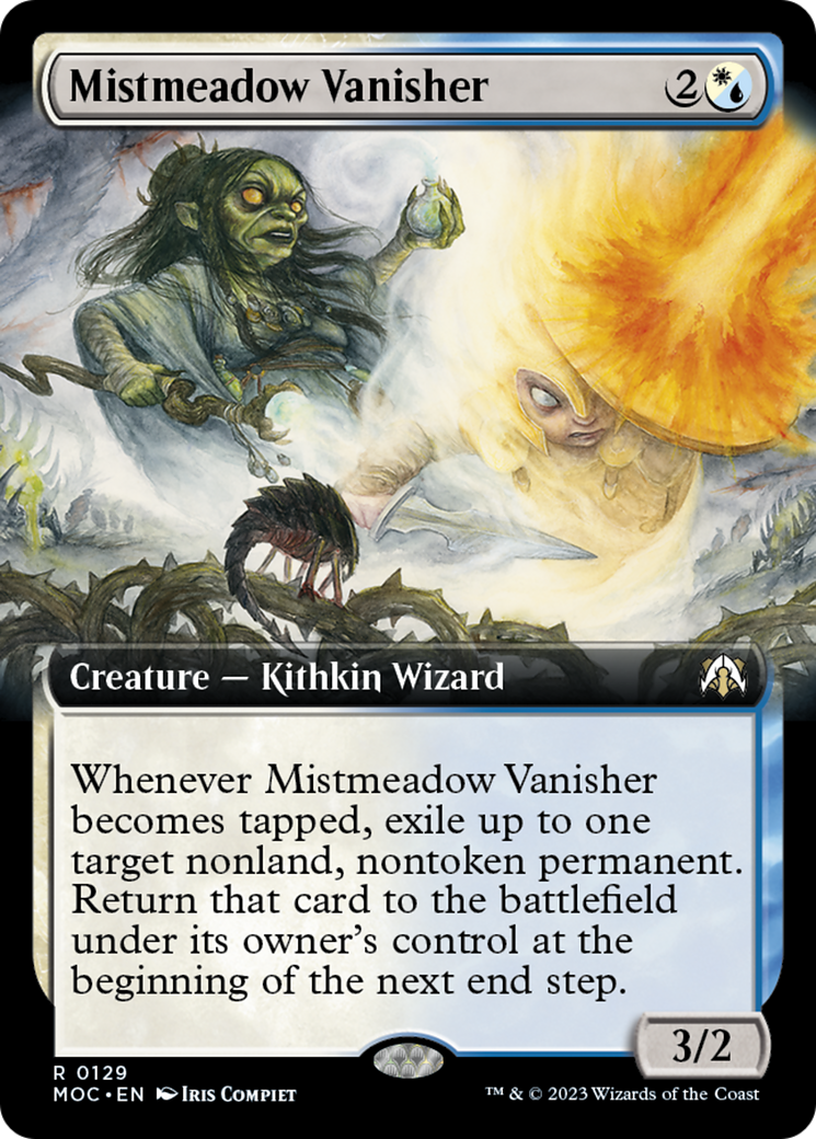 Mistmeadow Vanisher (Extended Art) [March of the Machine Commander] | PLUS EV GAMES 