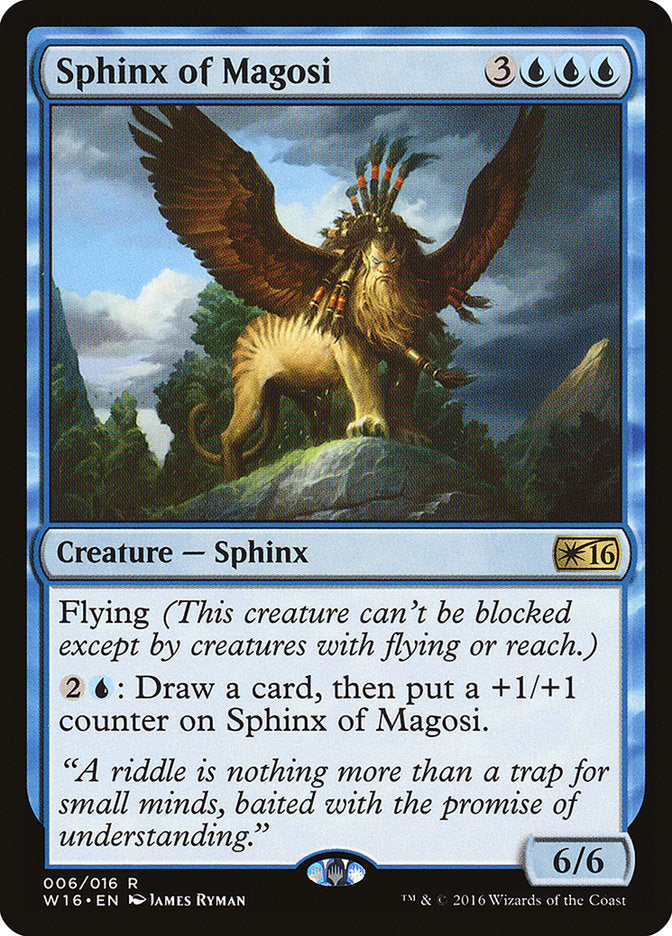 Sphinx of Magosi [Welcome Deck 2016] | PLUS EV GAMES 