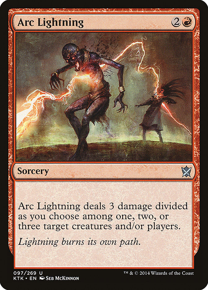 Arc Lightning [Khans of Tarkir] | PLUS EV GAMES 