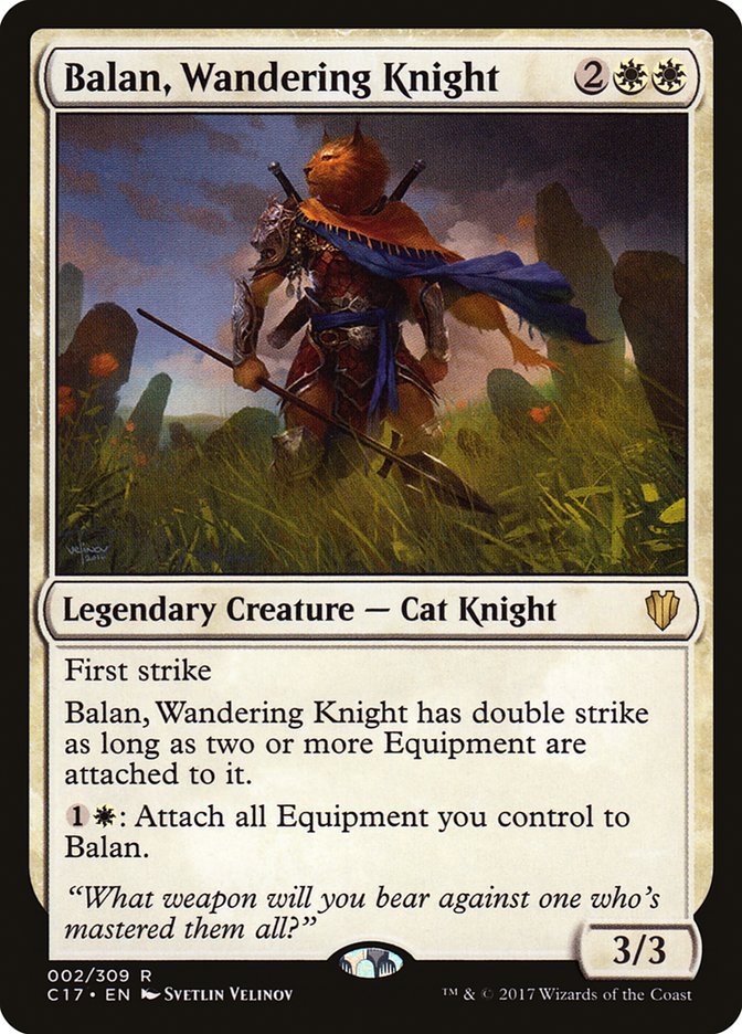 Balan, Wandering Knight [Commander 2017] | PLUS EV GAMES 