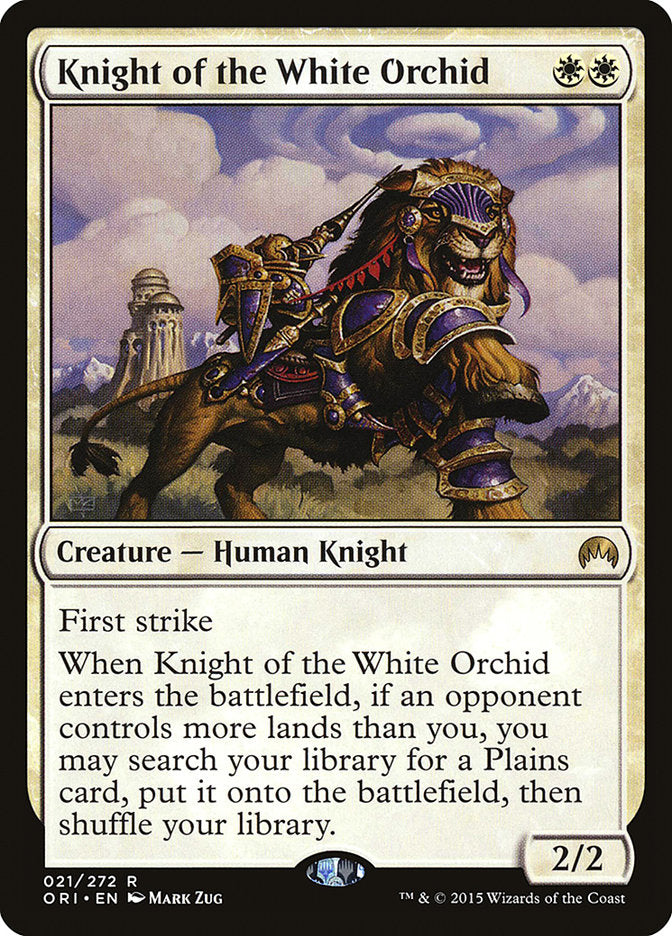 Knight of the White Orchid [Magic Origins] | PLUS EV GAMES 