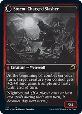 Reckless Stormseeker // Storm-Charged Slasher [Innistrad: Double Feature]