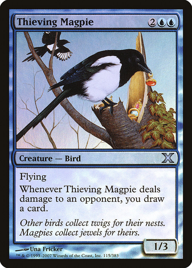 Thieving Magpie (Premium Foil) [Tenth Edition] | PLUS EV GAMES 