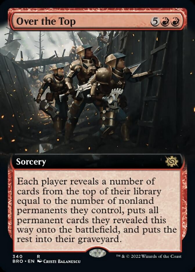 Over the Top (Extended Art) [The Brothers' War] | PLUS EV GAMES 