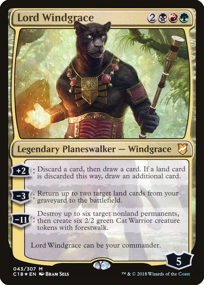 Lord Windgrace [Commander 2018] | PLUS EV GAMES 