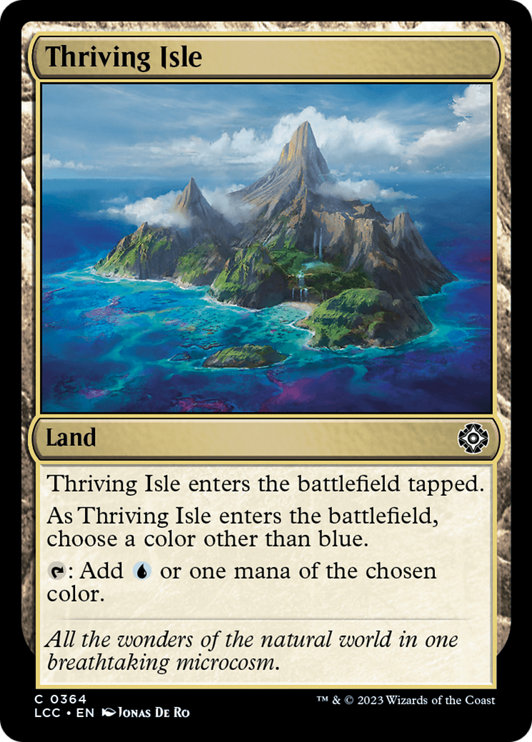 Thriving Isle [The Lost Caverns of Ixalan Commander] | PLUS EV GAMES 