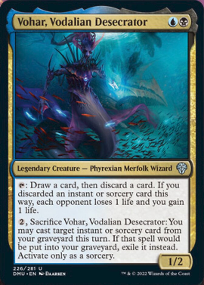 Vohar, Vodalian Desecrator [Dominaria United] | PLUS EV GAMES 