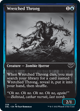 Wretched Throng [Innistrad: Double Feature] | PLUS EV GAMES 