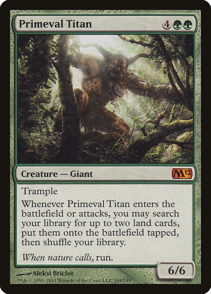 Primeval Titan [Magic 2012] | PLUS EV GAMES 