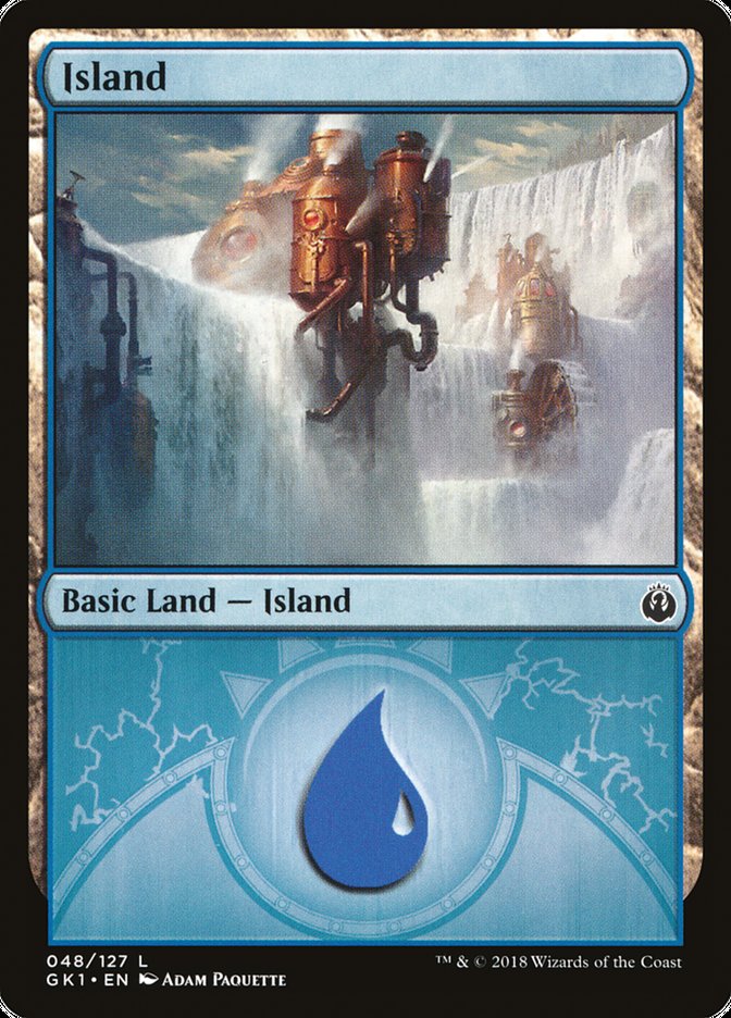 Island (48) [Guilds of Ravnica Guild Kit] | PLUS EV GAMES 